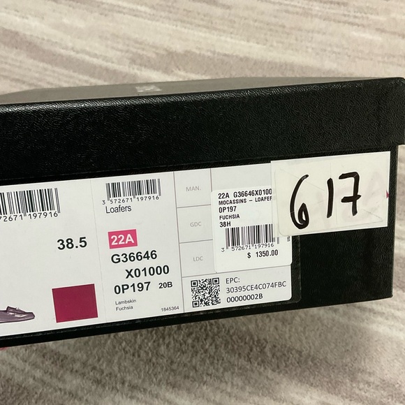 Chanel Lambskin Quilted CC Turnlock Loafers 39.5 Fuchsia - Picture 2 of 10